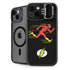 DC Comics The Flash Pixelated Running Pose iPhone 13 Kickstand Case